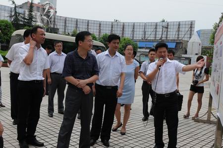 团中央学校部部长陈光浩,团中央学校部学联办副主任廖鹏一行在团省委